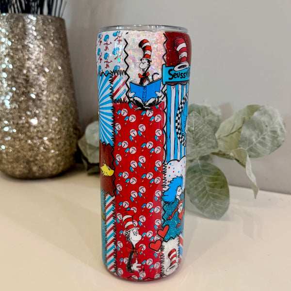 Seuss Patchwork Tumbler - 20oz In Stock