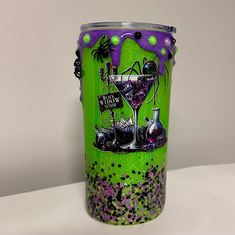 Black Widow Cocktail Tumbler - 22 oz In Stock