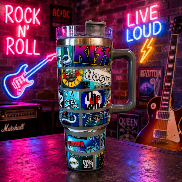 Bands 1 Tumbler - 40oz in stock