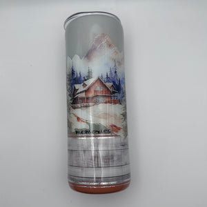 Cabin Life Tumbler - 20 oz In Stock