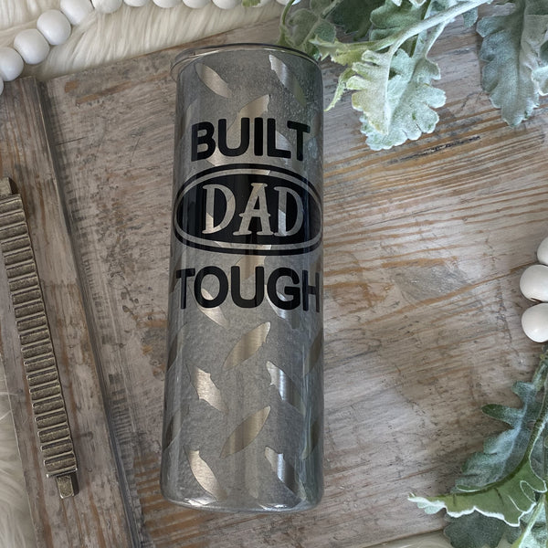 Built Dad Tough Tumbler - 20 oz In Stock