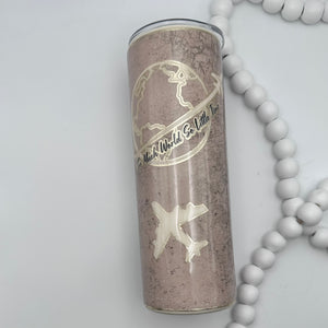 Love To Travel Tumbler - 20 oz In Stock