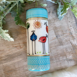 Whimsical Birds Tumbler