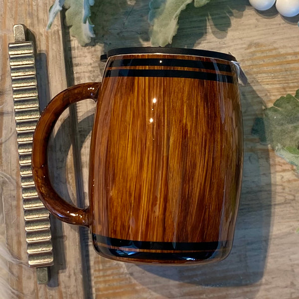 Woodgrain Mug- 14 oz (In Stock)