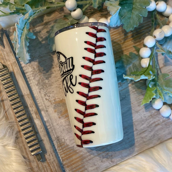 Baseball Life Tumbler