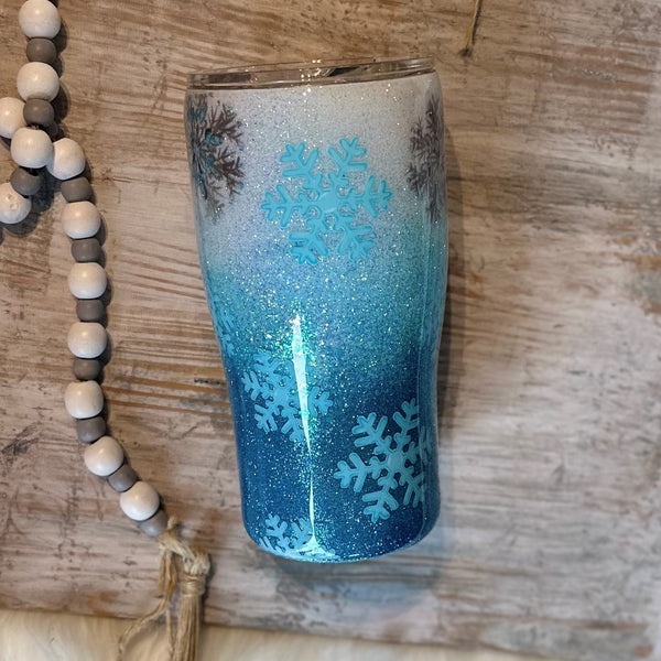 Snowflake Baby Its Cold Outside Tumbler - 20 oz In Stock