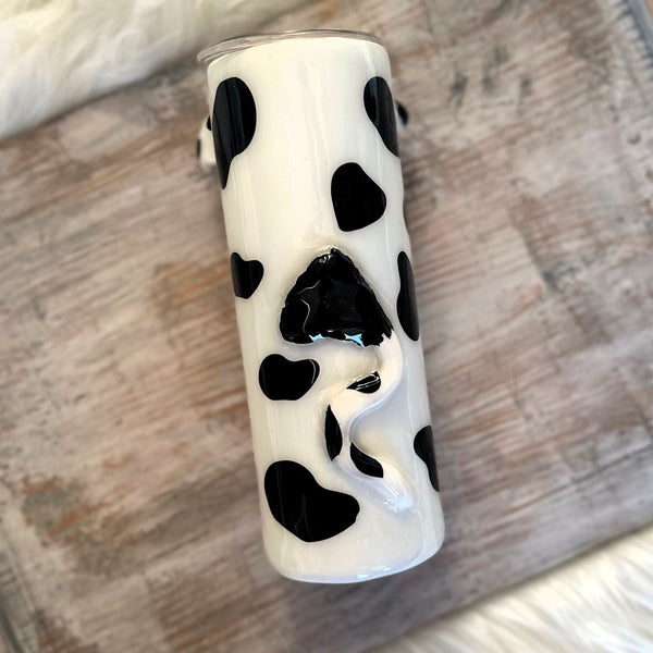 3D Cow Tumbler - 20 oz In Stock