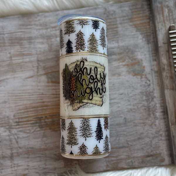 Oh Holy Night Tumbler - 20 oz In Stock