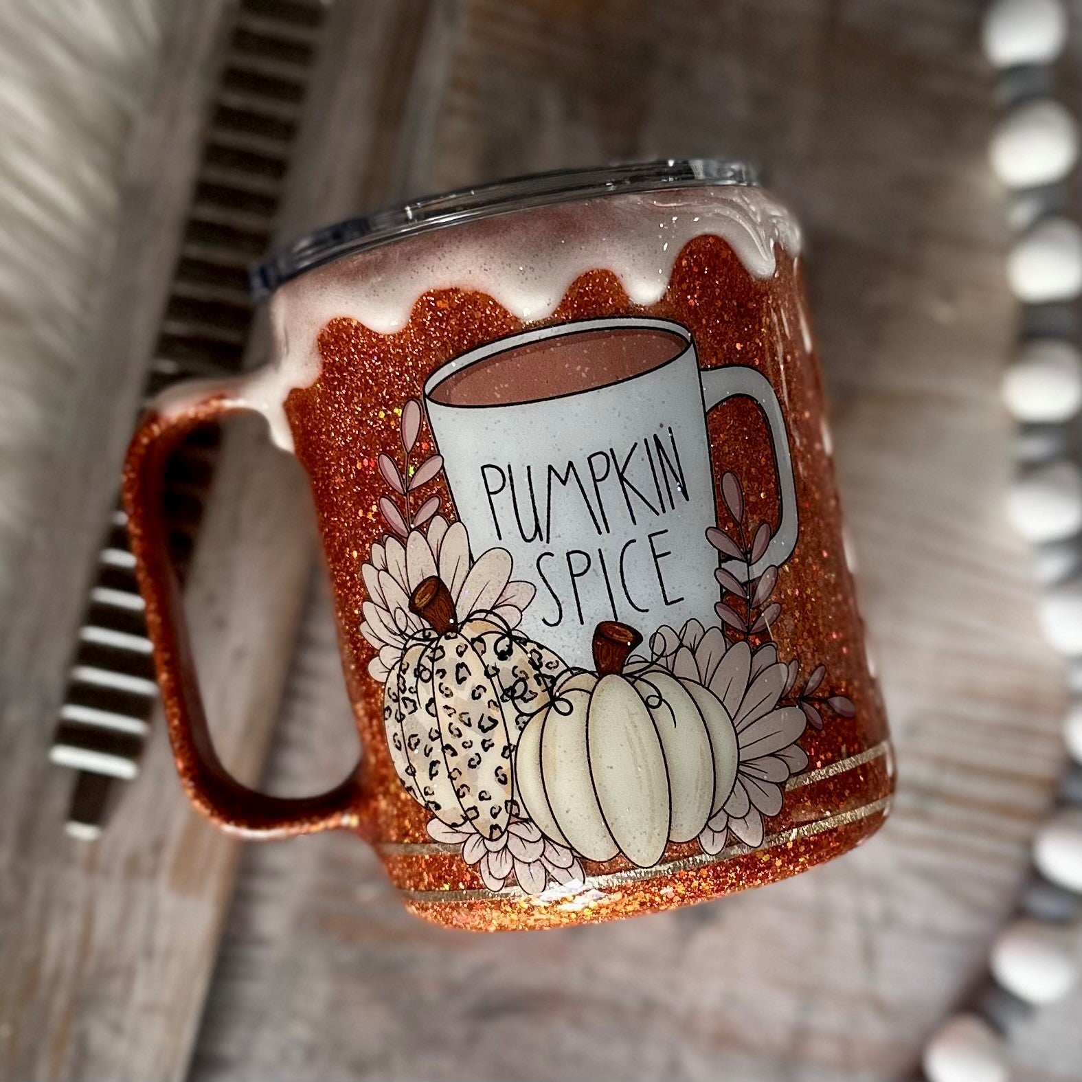 Pumpkin Spice Tumbler - 14 oz In Stock