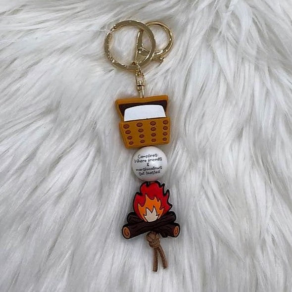Camping Keychains (multiple styles) Beeutiful Creations by Lori