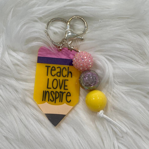 Teacher Keychain (Multiple Styles)