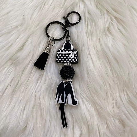 Purse & Shoes Keychains (multiple styles)