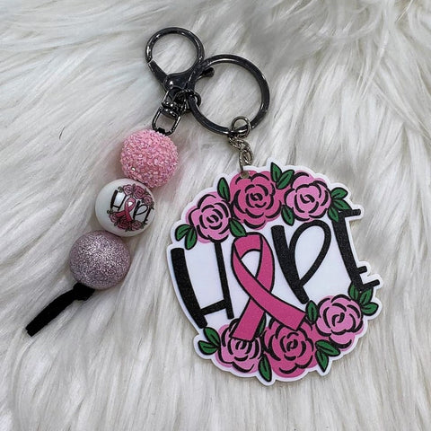 Breast Cancer Keychains (multiple styles)