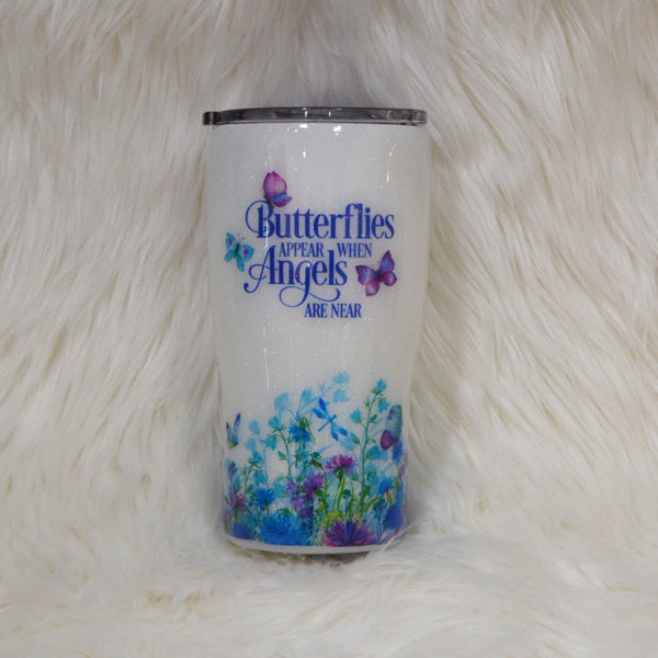 Butterflies & Angels Tumbler