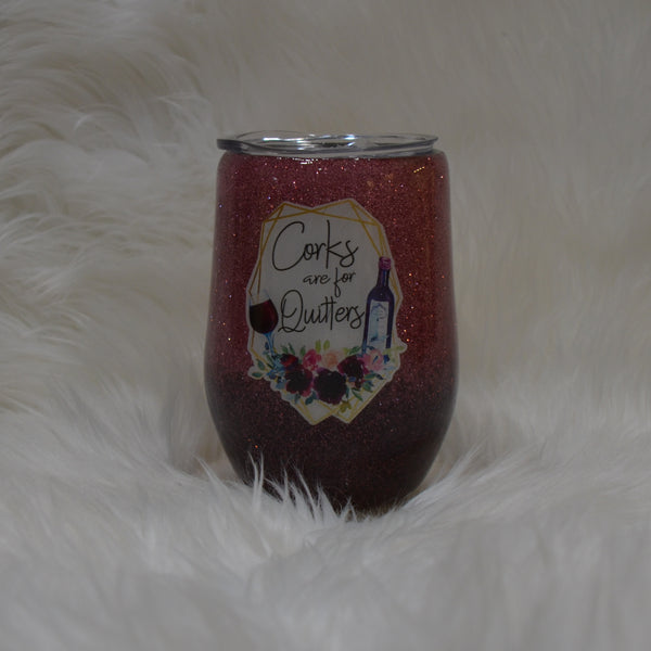 Wine Quotes Tumbler (Multiple Phrases & Sizes)