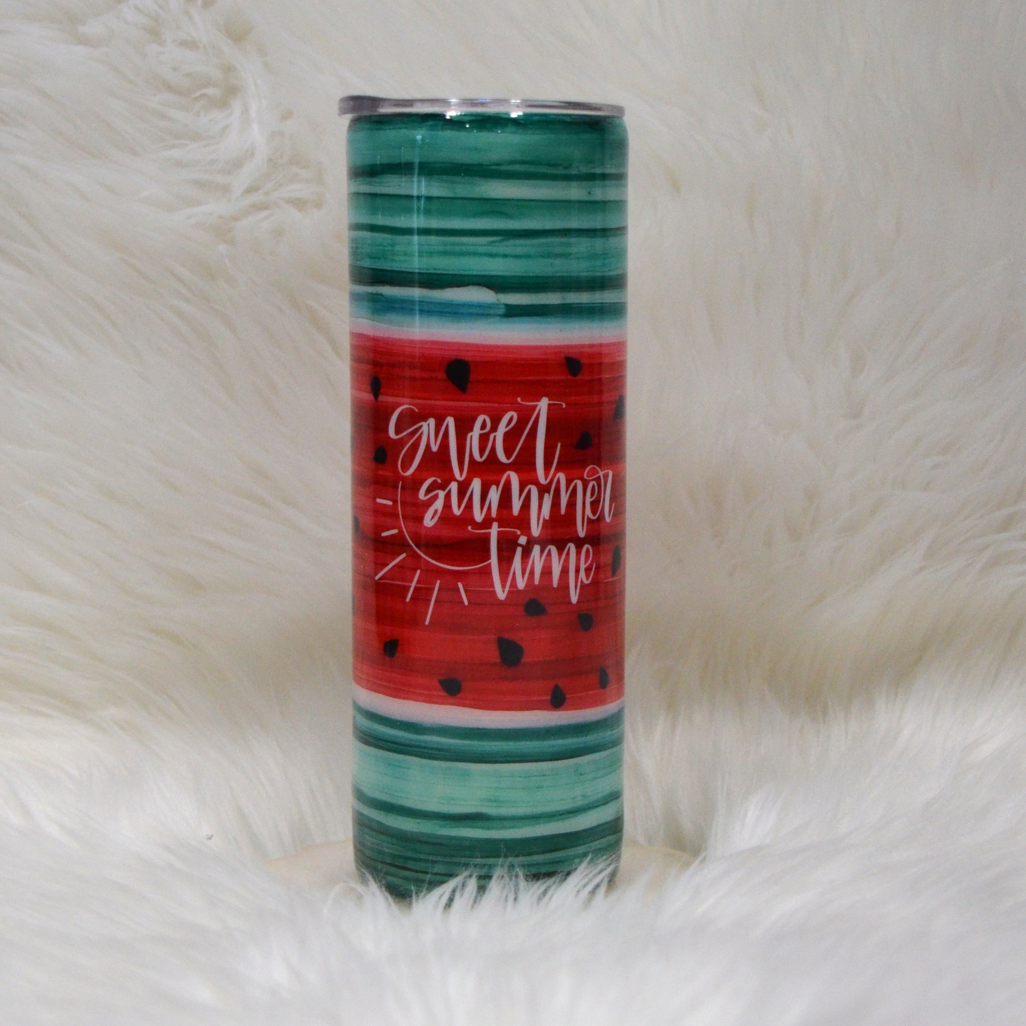 Sweet Summer Time Watermelon Tumbler