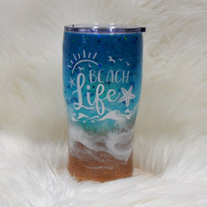 Beach Tumblers (Multiple Phrases)