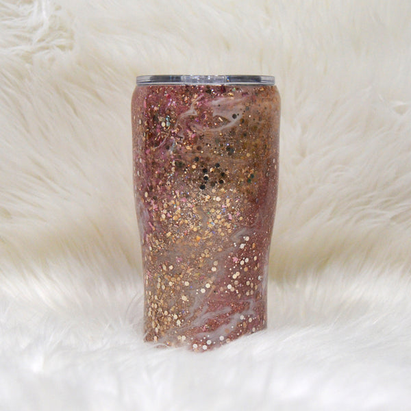 Glitter Swirl Tumbler (Multiple Colors)