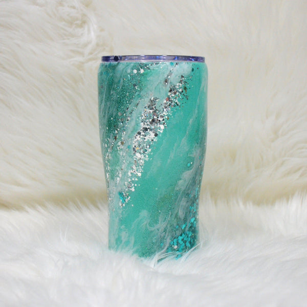 Glitter Swirl Tumbler (Multiple Colors)