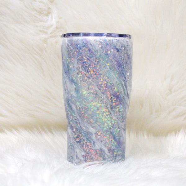 Glitter Swirl Tumbler (Multiple Colors)