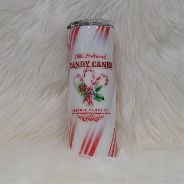 Candy Cane Tumbler