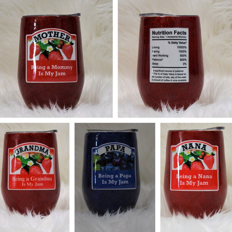 Fruit Mason Jar Tumbler (Multiple styles) - 14 oz (In Stock) – Beeutiful  Creations by Lori