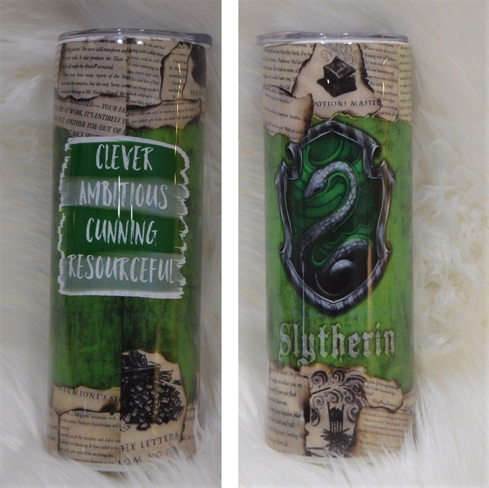 Harry Potter Slytherin House Tumbler